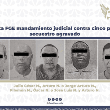 Suman nuevos cargos contra reos en Puebla por secuestro agravado