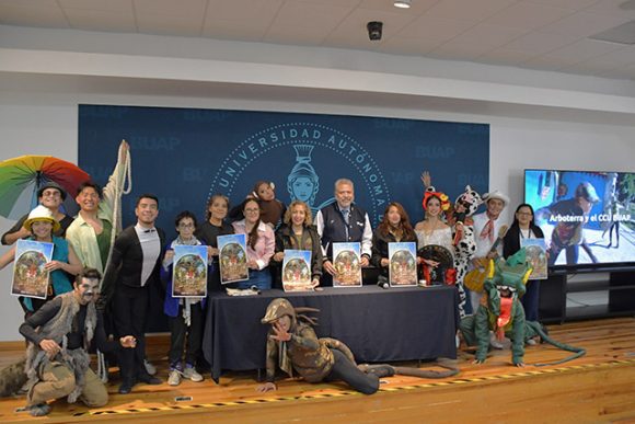 BUAP y Arboterra llevan “Expedición Artística” al Parque Ecológico