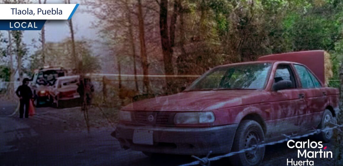 Ejecutan a taxista en Tlaola; hallan su cuerpo en “El Chorrito” y reportan desaparición de su hijo