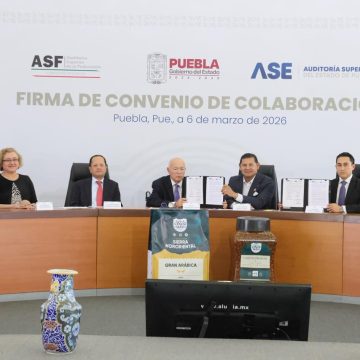 Puebla refuerza la transparencia y fiscalización con convenio entre ASF y ASE
