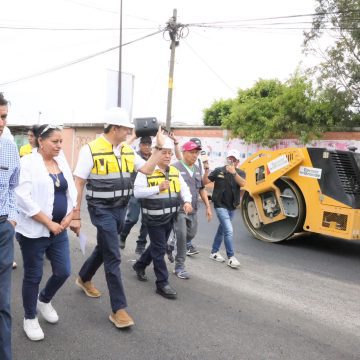 Avanza 50 por ciento pavimentación de Calle Jesús Reyes Heroles, olvidada por 20 años