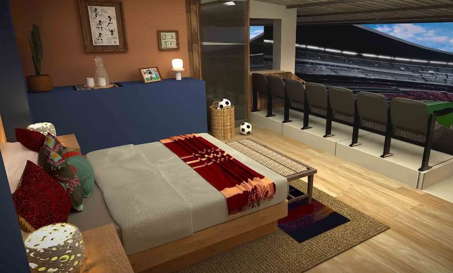 Airbnb que Hugo Sanchez estrena en el Azteca