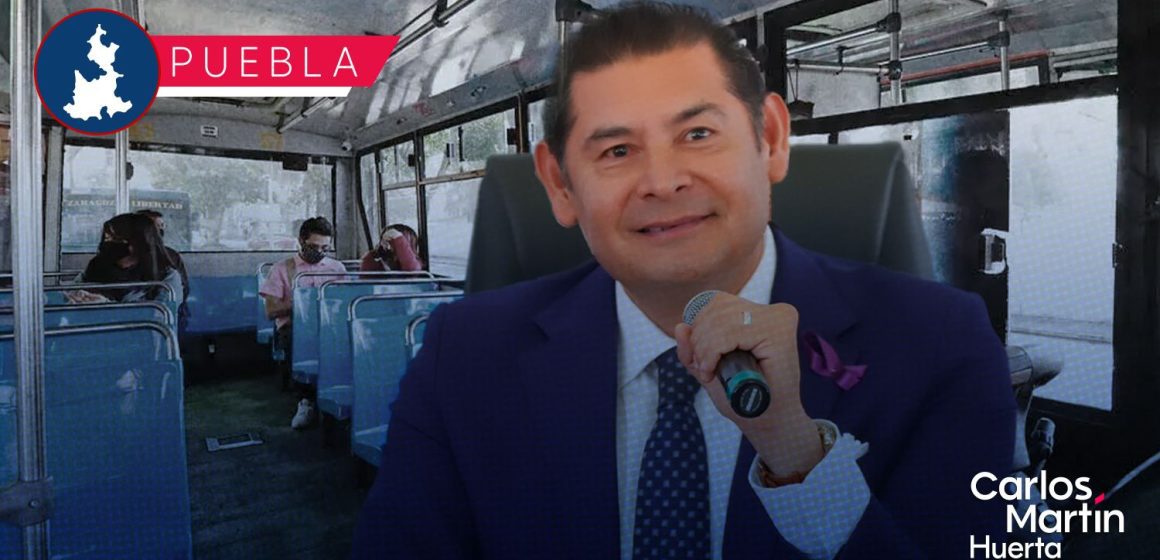 Anuncia Alejandro Armenta una primera partida de 50 mdp para renovación del transporte público