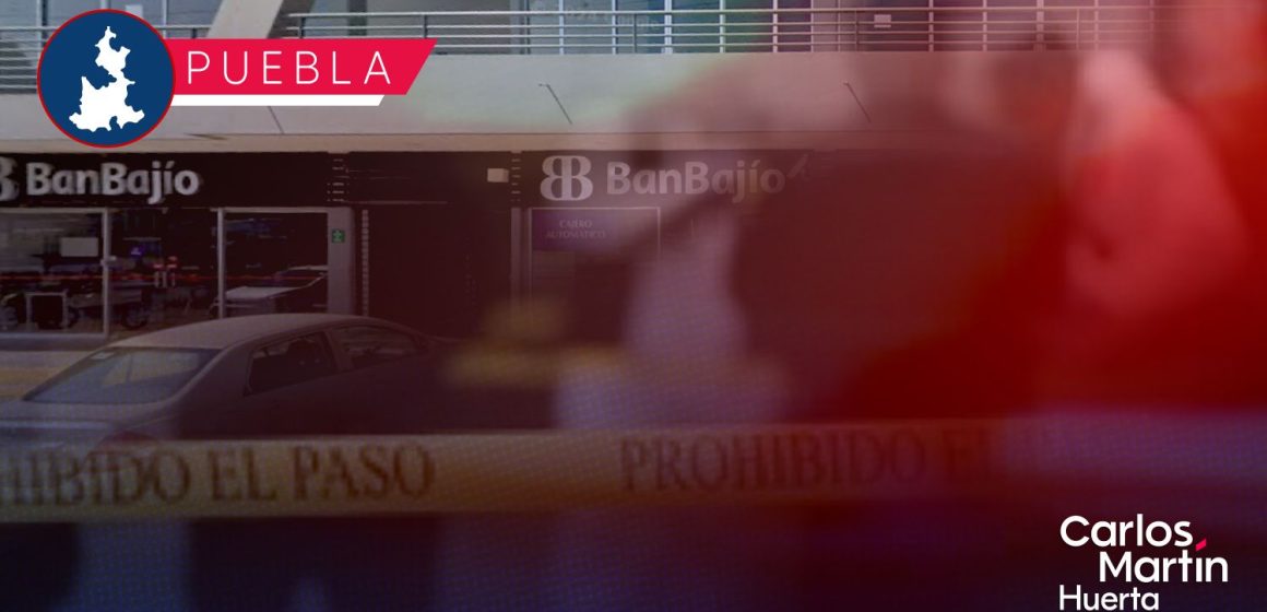 Balean a dos cuentahabientes para robarles 600 mil pesos en Puebla