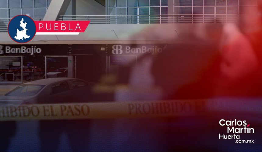 Balean a dos cuentahabientes para robarles 600 mil pesos en Puebla