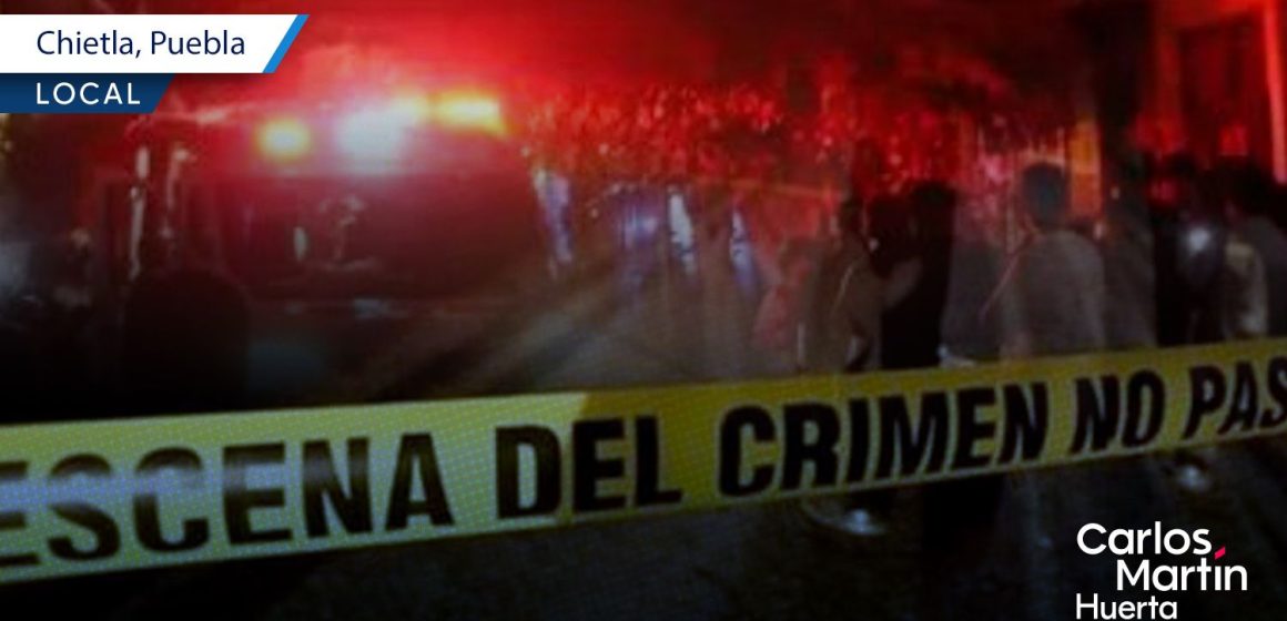 Asesinan a balazos a hombre en las calles de Chietla; no hay detenidos