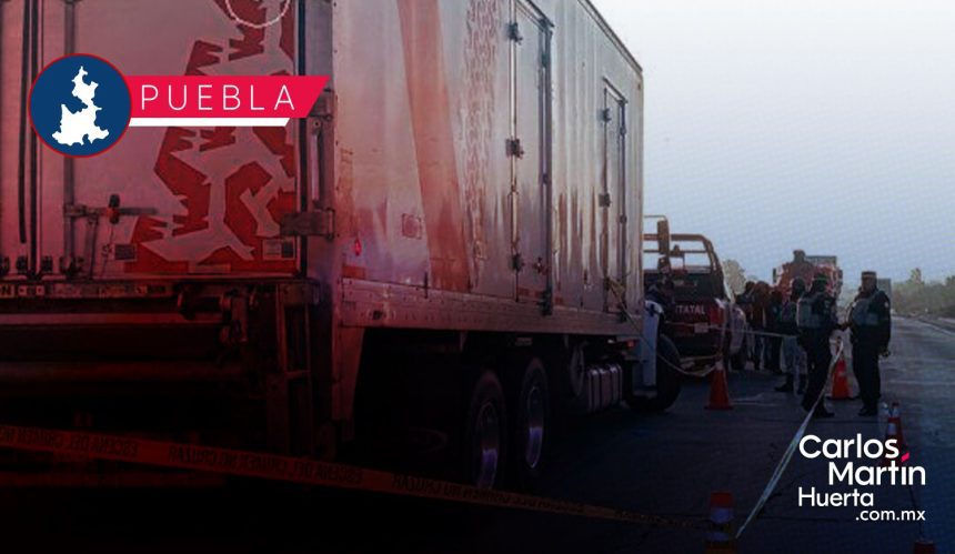 Asesinan a transportista durante intento de asalto en la autopista Puebla-Orizaba