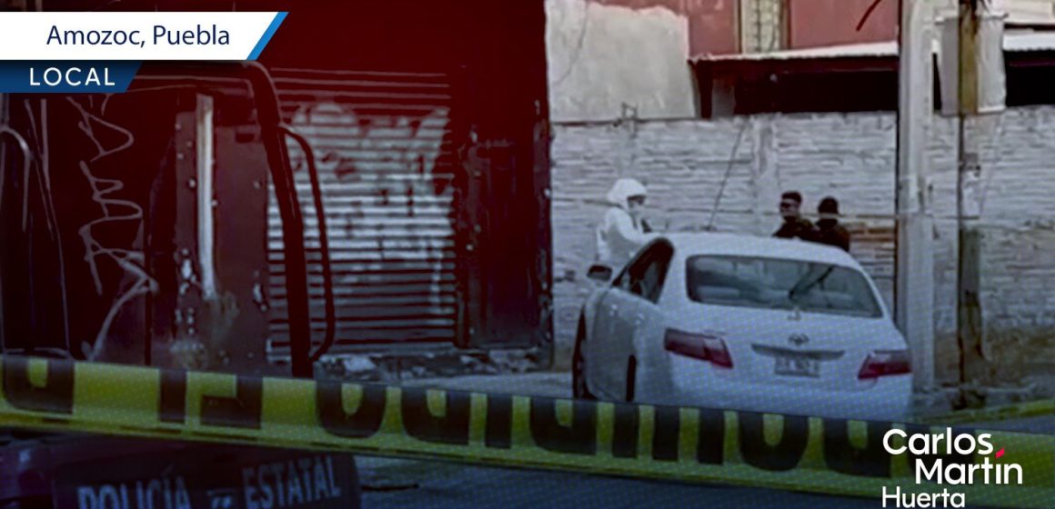 Asesinan a conductor a bordo de su vehículo en Amozoc