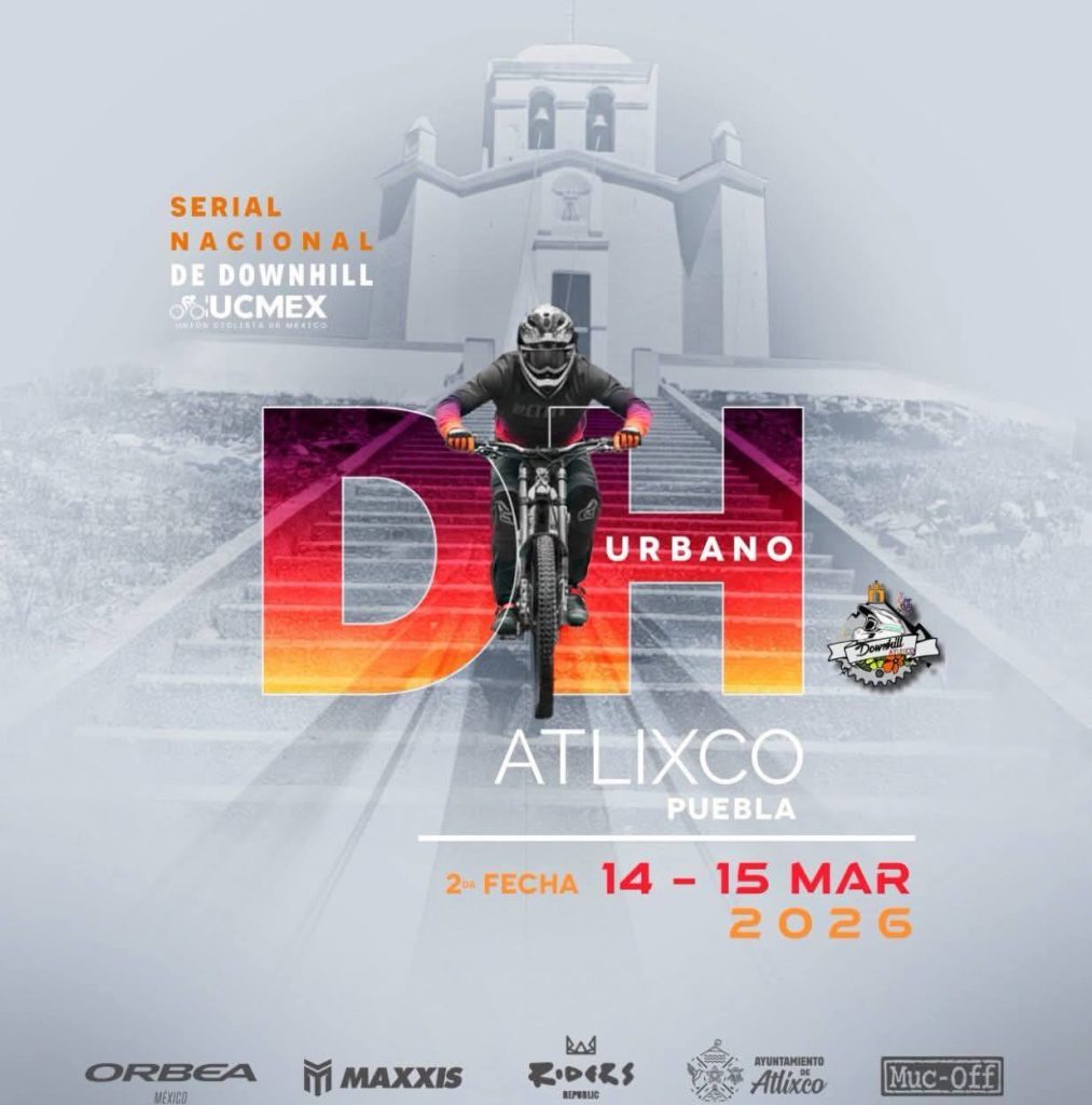 Atlixco será sede del Serial Nacional Downhill 2026