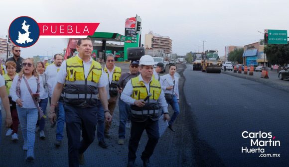 Avanza la pavimentación de Prolongación Reforma; beneficiará a 267 mil habitantes Avanza la pavimentación de Prolongación Reforma; beneficiará a 267 mil habitantes