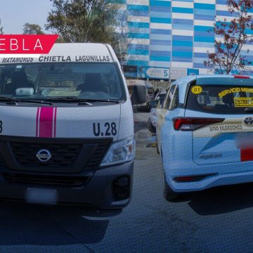 Avanza modernización del transporte público en Puebla