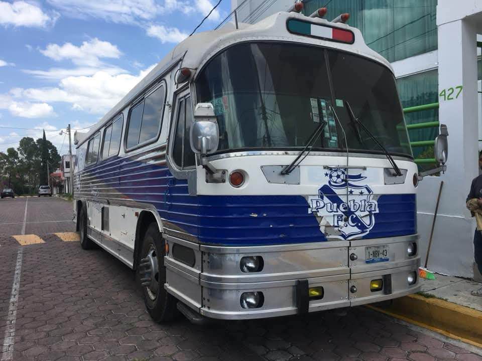 Camotito autobus Club Puebla