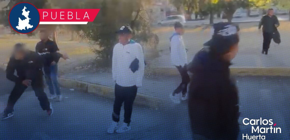 Captan a carteristas en la ruta 41; asaltaron y golpearon a un pasajero en el entronque de Amalucan