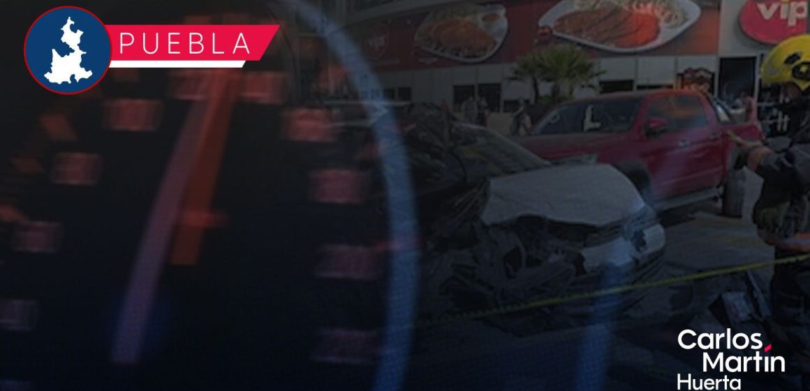 ¡A 140 km/h! Revelan videos de la mortal carambola en Vía Atlixcáyotl; conductora sigue libre