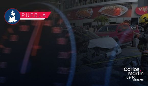 ¡A 140 km/h! Revelan videos de la mortal carambola en Vía Atlixcáyotl; conductora sigue libre