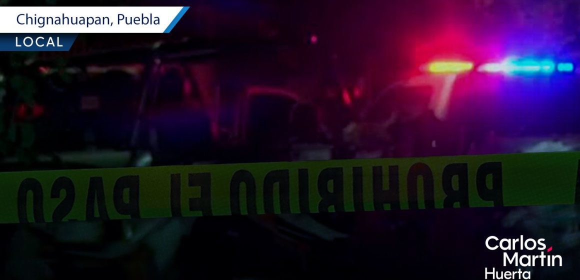 Asesinan a un hombre en Chignahuapan