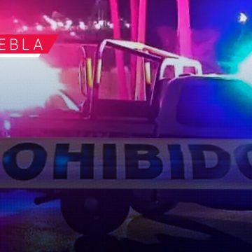 Cinta policial - patrulla - torreta Enfrentamiento en Santa Úrsula Chiconquiac, Felipe Ángeles, dejó un saldo preliminar de tres fallecidos y cuatro heridos