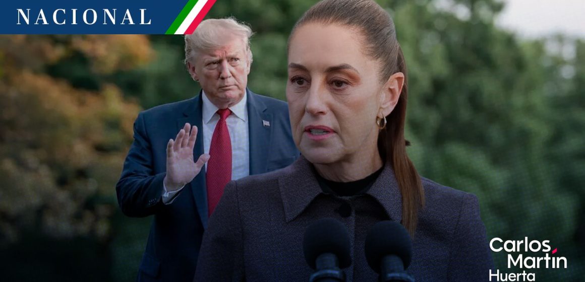 Sheinbaum responde a Trump: “Orgullosamente seguimos diciendo que no” a la intervención de EE.UU.