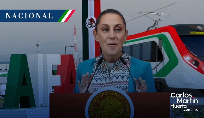 Claudia Sheinbaum - tren AIFA Se retrasa inauguración del tren al AIFA