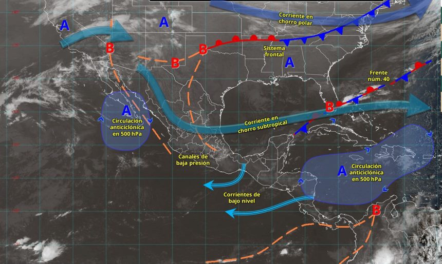 Habrá lluvias acompañadas de granizo y tolvaneras  