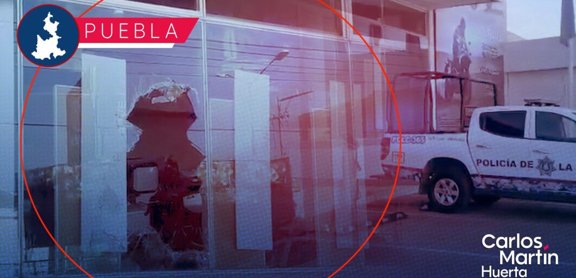 Delincuentes dan “cristalazo” a la agencia BMW de Esteban de Antuñano; robaron equipo