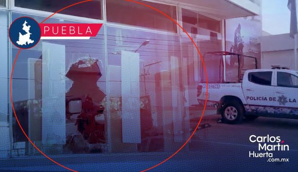 Delincuentes dan “cristalazo” a la agencia BMW de Esteban de Antuñano; robaron equipo