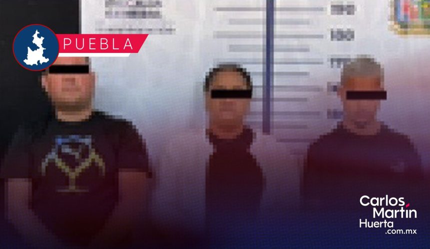 Cae banda de extorsionadores en Zacatlán; dos son colombianos