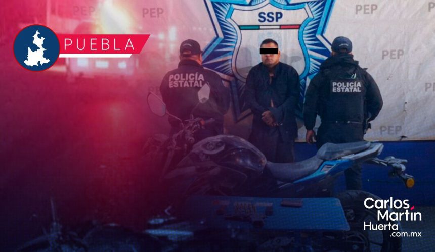 Detienen a generador de violencia en la Mixteca poblana; portaba arma de fuego