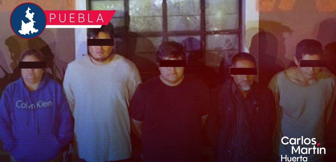 Desarticulan banda de “La Muñeca” dedicada al robo, secuestro y narcomenudeo en Aljojuca