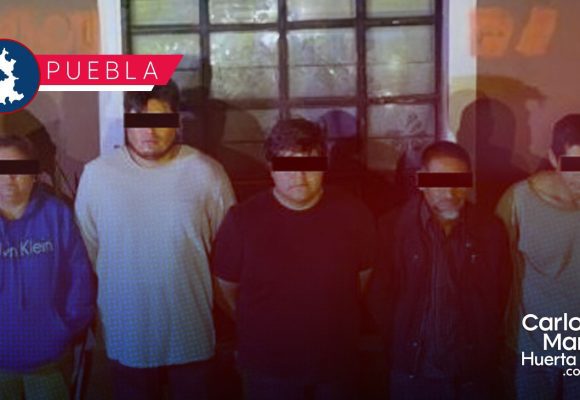 Desarticulan banda de “La Muñeca” dedicada al robo, secuestro y narcomenudeo en Aljojuca