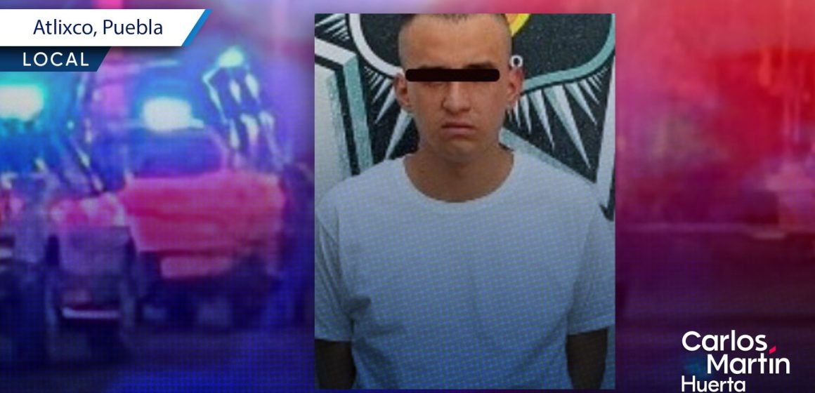 Detienen a un hombre con dosis de cristal en Atlixco