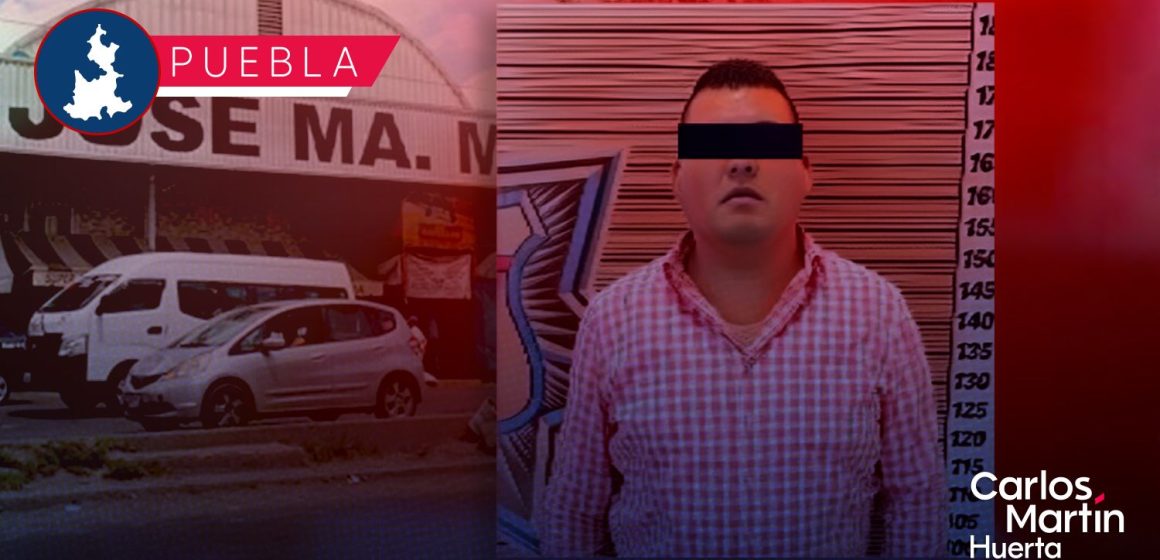 Cae “El Charro”, presunto extorsionador del Mercado Morelos