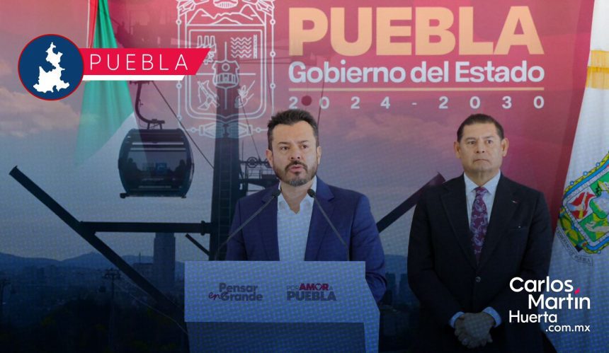 En Puebla, se impulsa transporte por cable sustentable que fortalece la movilidad: Gobierno Estatal