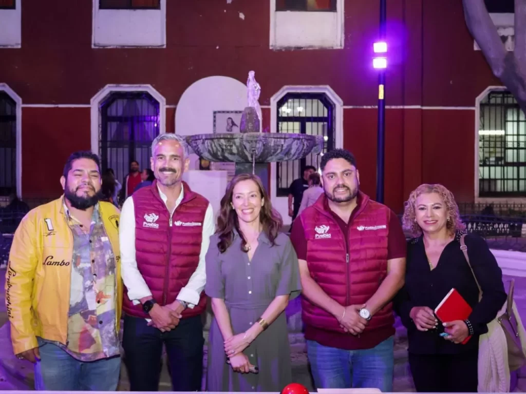 Entregan rehabilitación de la fuente del Parque Sor Juana Inés de la Cruz
