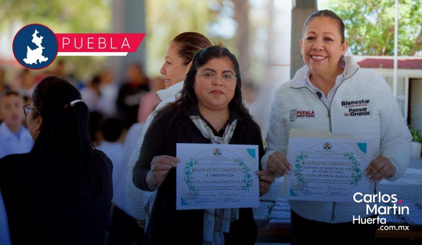 Estudiantes de la Primaria Francisco González Bocanegra reciben lentes para mejorar su aprendizaje