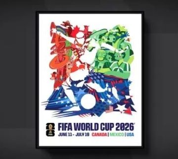 FIFA revela el póster oficial del Mundial 2026 a 100 días del arranque del torneo