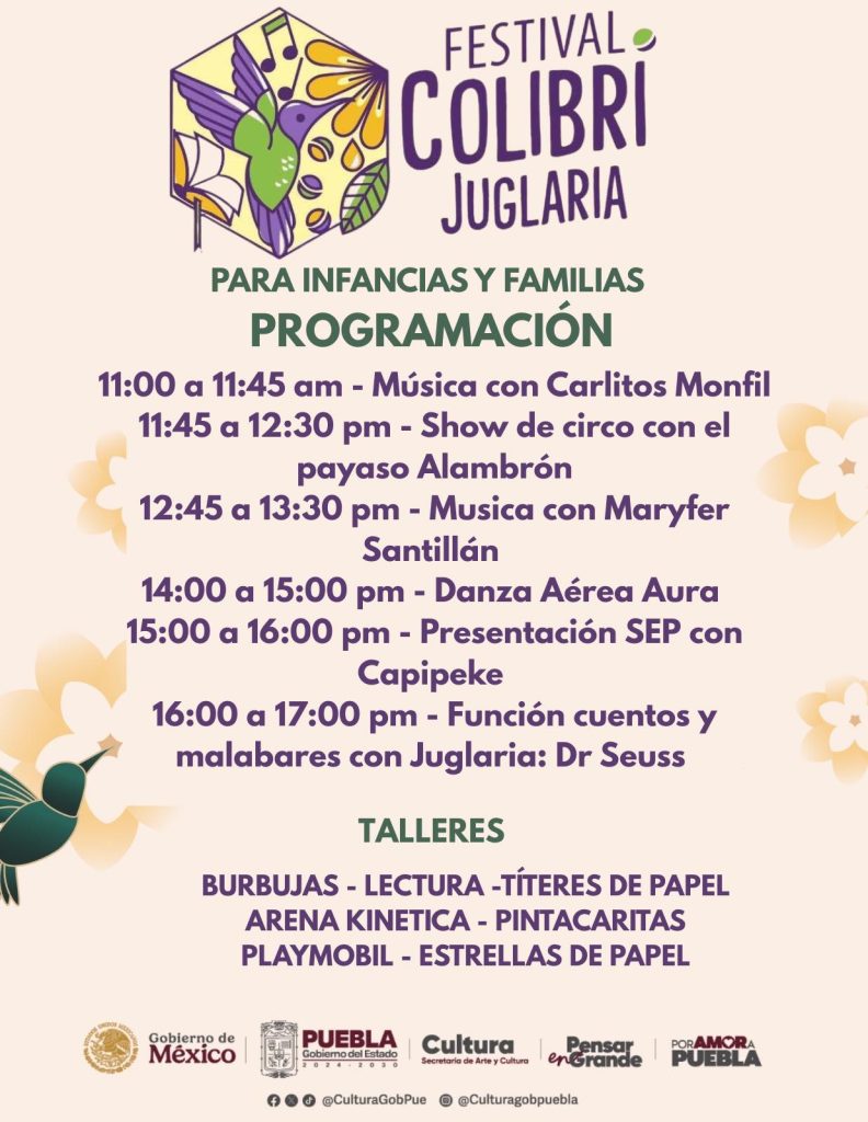 Festival Colibri 2026 Arte y espectaculos gratuitos en el Centro Cultural San Roque 3