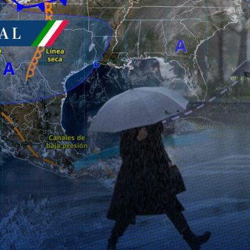 Frente frío 42 Frente frío 42 y masa de aire polar provocan descenso térmico y lluvias fuertes