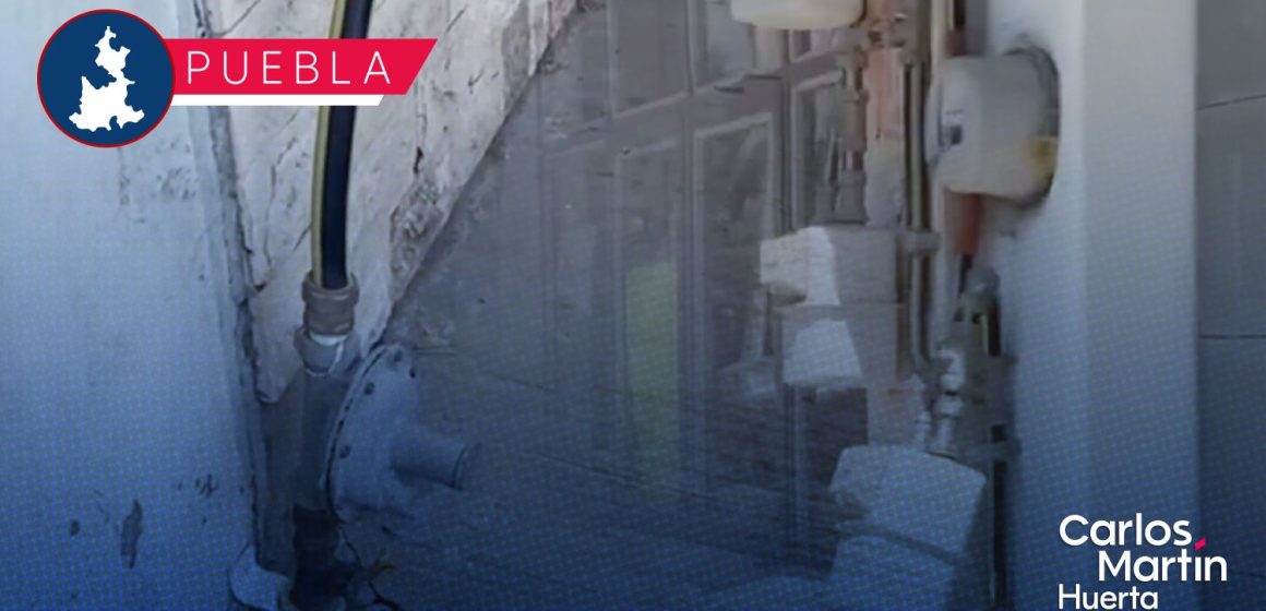 Fuga de gas robo medidor 16 de Septiembre Robo de medidores desata peligrosas fugas de gas en la colonia 16 de Septiembre