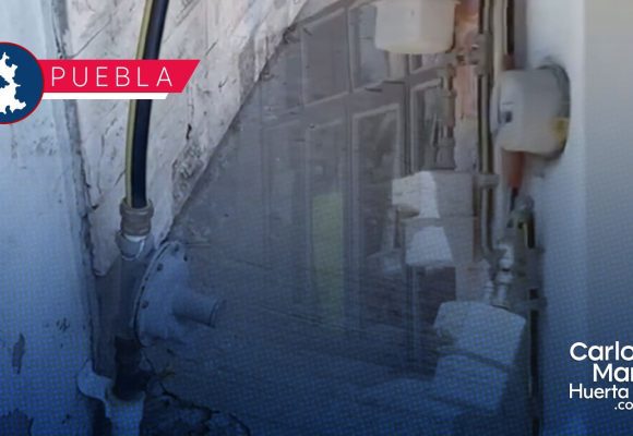 Robo de medidores desata peligrosas fugas de gas en la colonia 16 de Septiembre