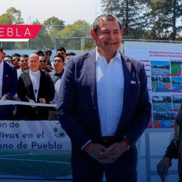 Gobierno Estatal impulsa deporte y Obra Comunitaria en Seminario Palafoxiano