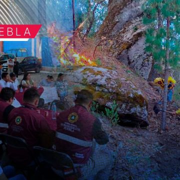 Gobierno de Puebla fortalece estrategia para prevenir incendios forestales