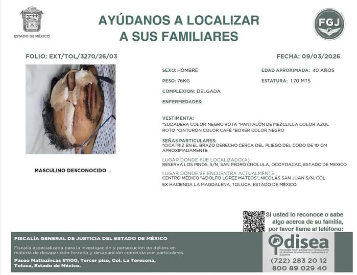 Hombre acatado leones Estado de