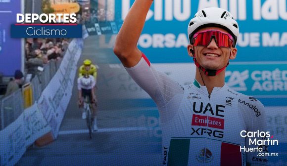 Isaac del Toro recupera el liderato en la Tirreno-Adriático tras una épica Etapa 5