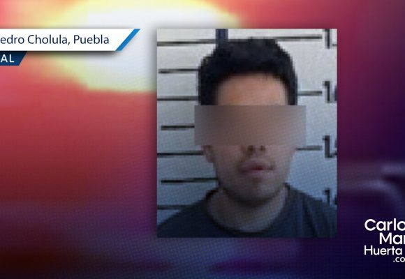 Justicia en San Pedro Cholula: Detienen a presunto acosador de mujeres en el Barrio de La Magdalena