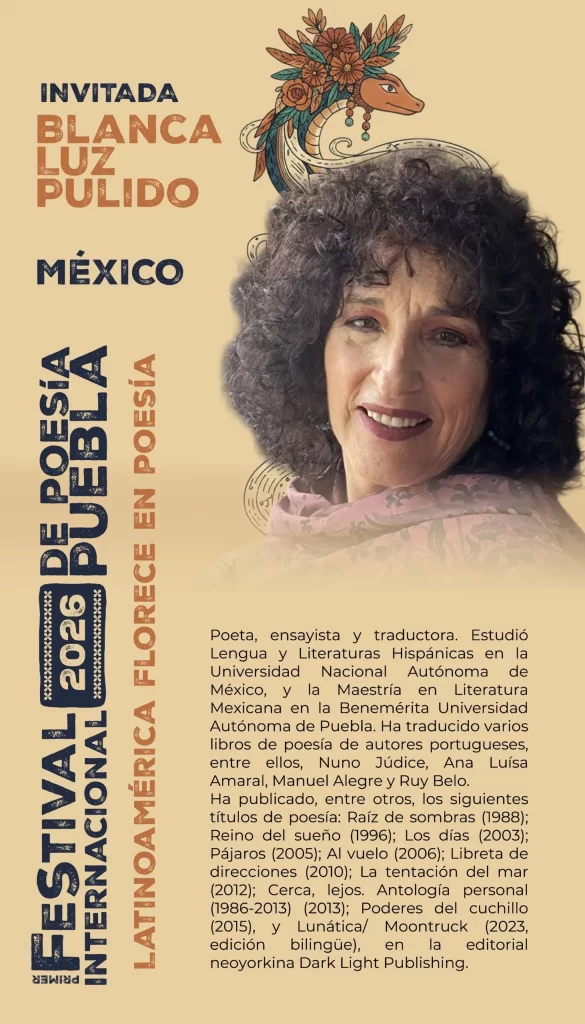 Llega a Puebla el Festival Internacional de Poesia 2026 3