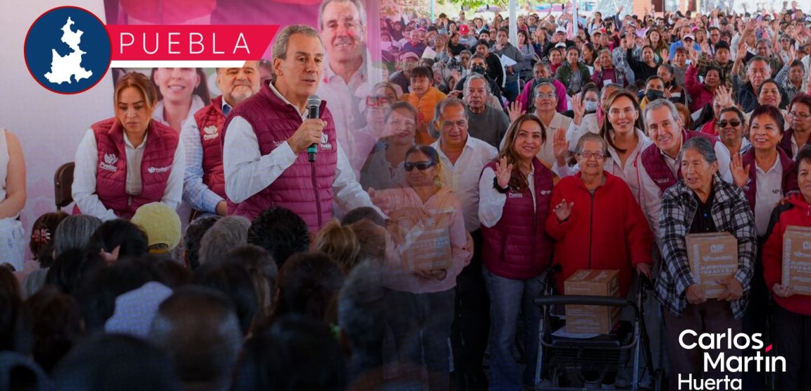 Lleva Puebla capital programa “Alimentación Imparable” a La Libertad