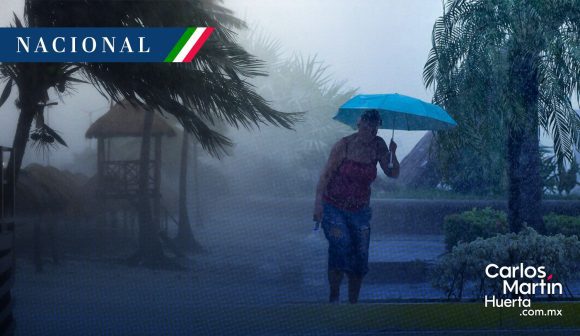 Alerta por lluvias fuertes y granizo en gran parte de México