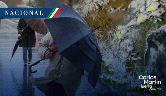 Clima para hoy jueves: Frente frío 39, torbellinos y lluvias en el país