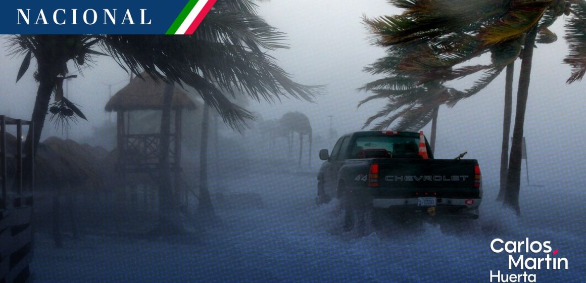 Frente frío 40 trae lluvias intensas y viento